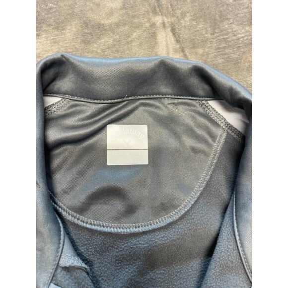 Callaway Men's‎ Quarter Zip Pullover Size XL Long Sleeves Grey Color - Picture 4 of 5